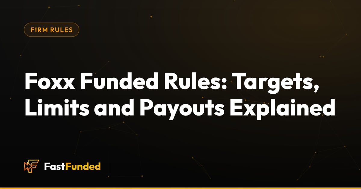 Cover: Foxx Funded Rules: Targets, Limits and Payouts Explained (Fast Funded guide)